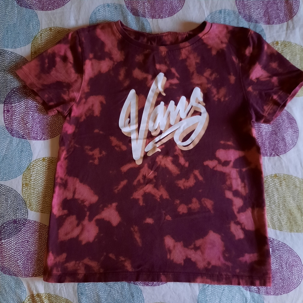 Tie Dye Vans T-shirt
